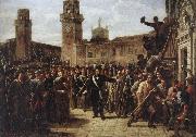 Vincenzo Giacomelli Daniele Manin and the Insurgents Capture the Arsenal Spain oil painting artist